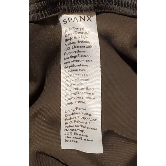 SPANX Camo Print Leggings Green Stretch Activewear Workout Yoga Women Size Small - Picture 4 of 4